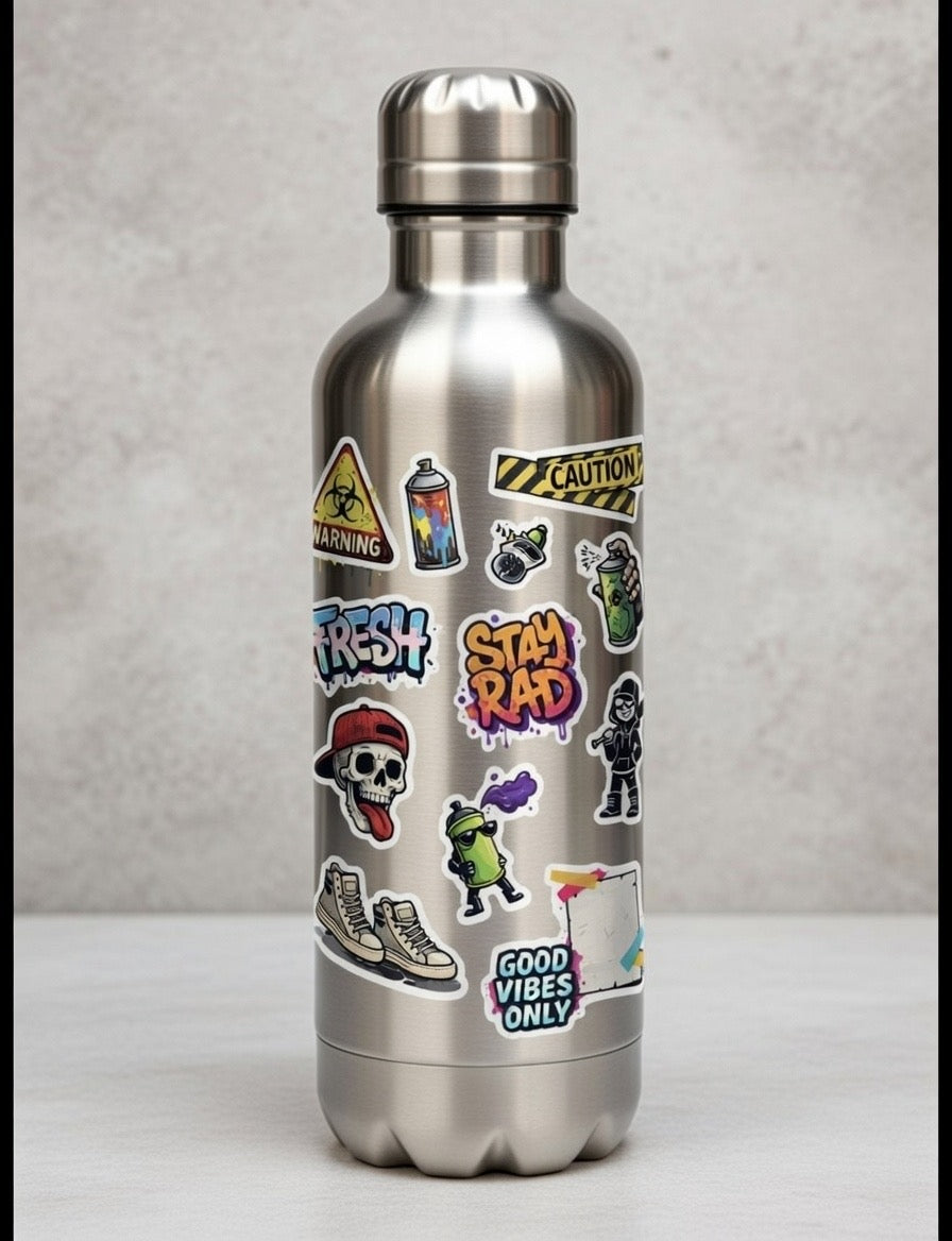 street style Sticker sheet (2pc)