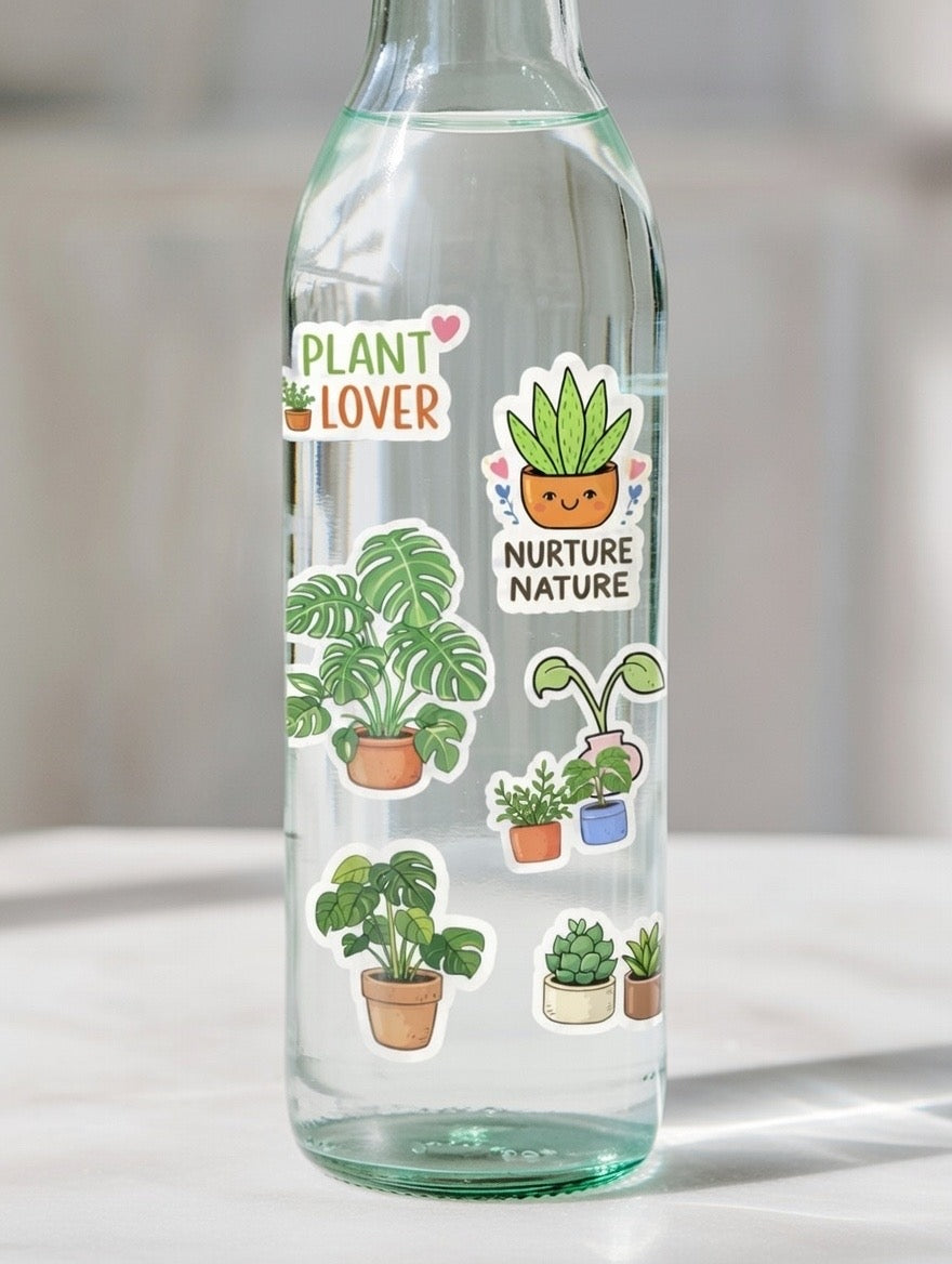Plant sticker set (2pc)