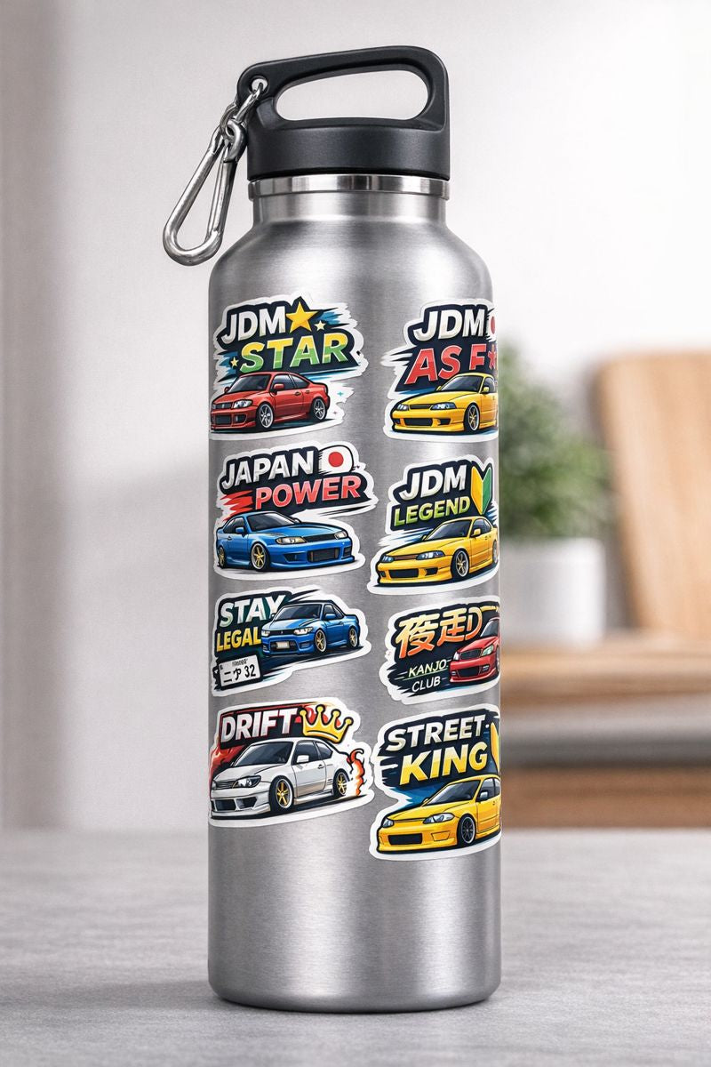 JDM style stickers (2pc)
